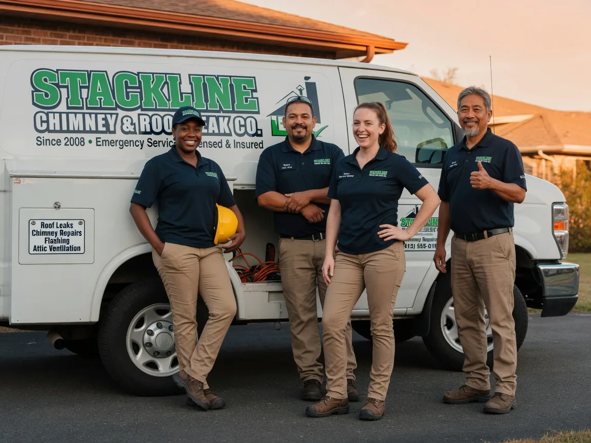 Chimney flashing repair company in The Sea Ranch, CA
